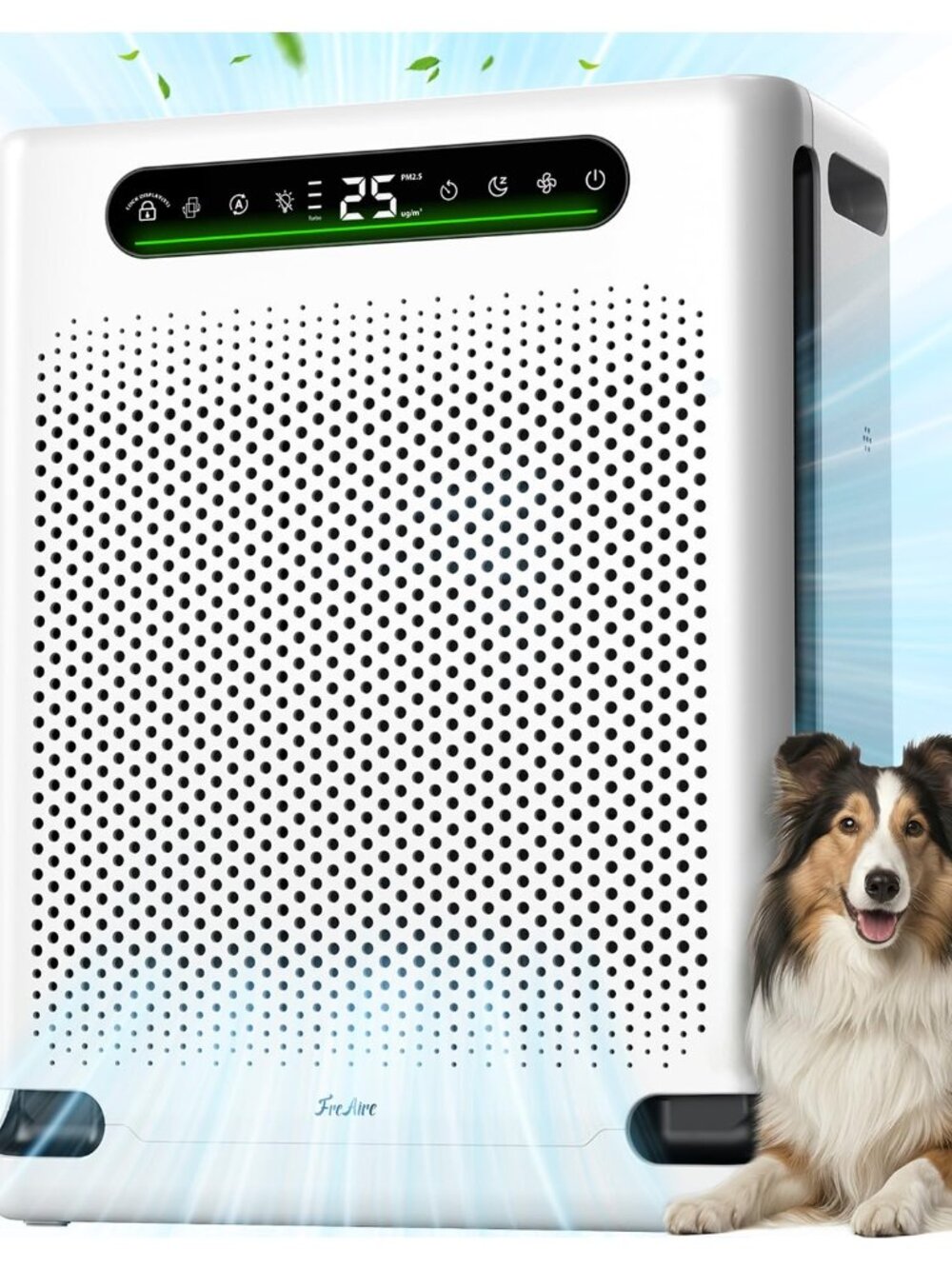 FreAire HAP605 HEPA Air Purifier for Home Large Rooms 2600 Sq Ft White